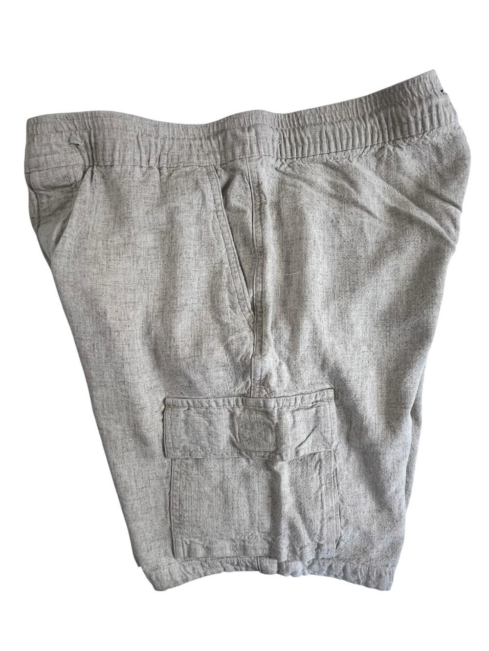 Kenneth Cole Women Cream Cargo Shorts Lightweight Cotton size M - Picture 9 of 9